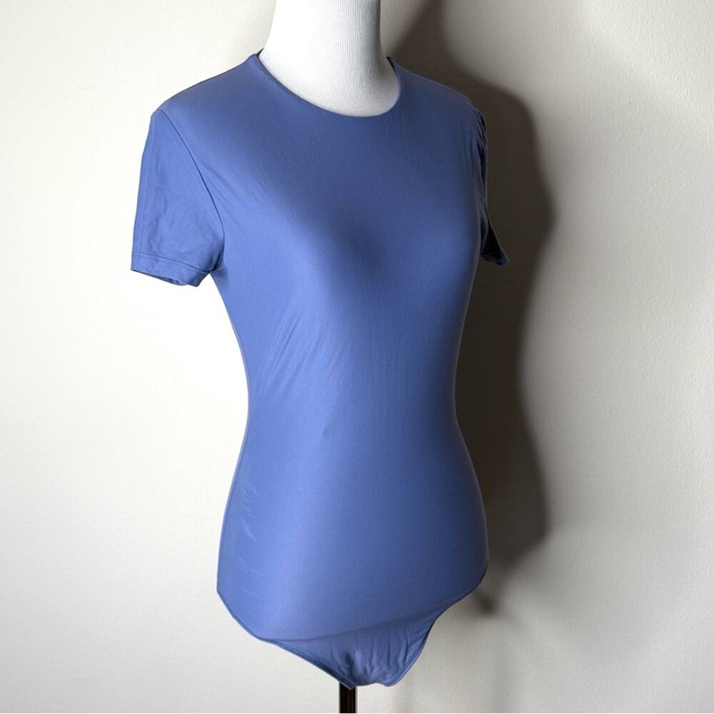 Abercrombie Pale Blue Seamless Bodysuit - Picture 3 of 7